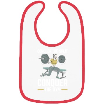 Discover Bulgarian Squat Exercise Fitness Workout Gym Bibs
