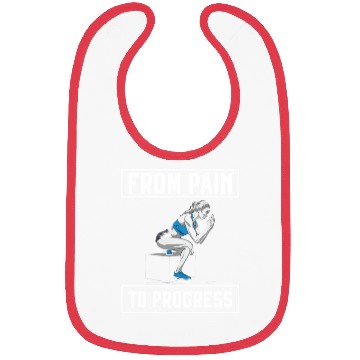 Discover Bulgarian Squat Exercise Fitness Workout Gym Bibs