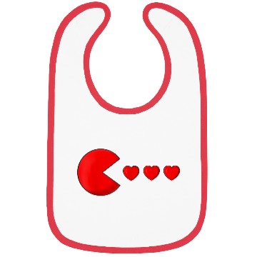 Discover Valentines Day Hearts Funny Bibs