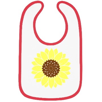 Discover Sunflower Blossom Nature Art Bibs