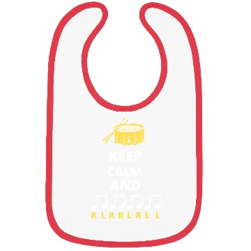 Discover Keep Calm and RLRRLRLL Bibs
