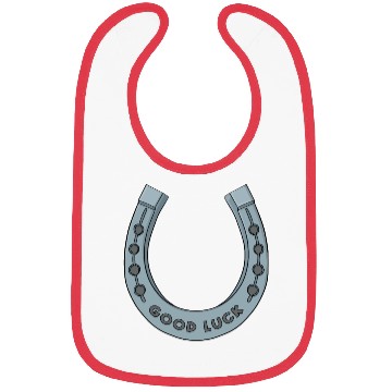 Discover Good Luck Horseshoe Bibs