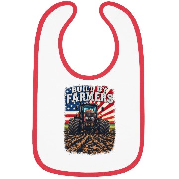Discover Built By Farmers Proud American Farmer Tractors Bibs