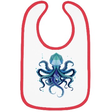 Discover Octopus - Mystical Deep Sea Creature Bibs