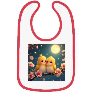 Discover Charming pair in Bloom Bibs