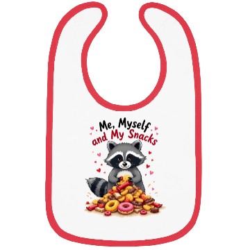 Discover Me, Myself, and My Snacks Bibs