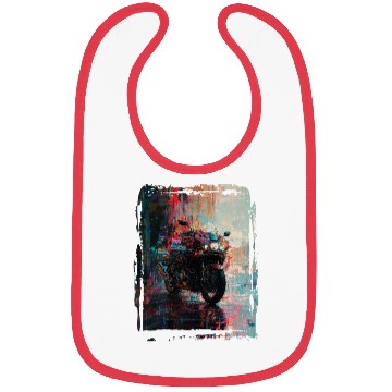 Discover Motorcycle abstract Bibs