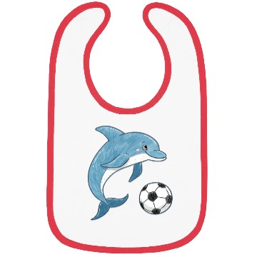 Discover Dolphin and Soccer Ball Bibs