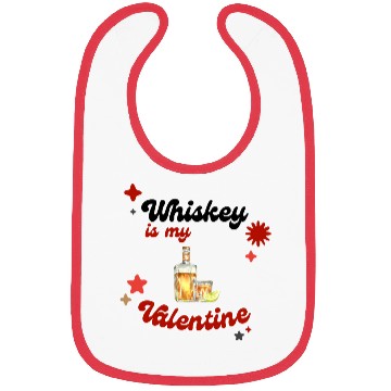 Discover Whiskey Lover's Valentine's Design Bibs