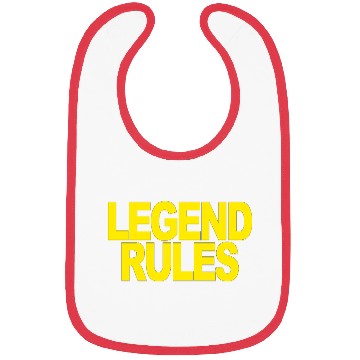 Discover Lengend Rules Red and Yellow Bibs