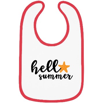 Discover Hello summer Bibs