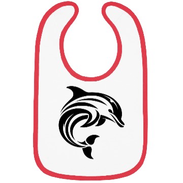 Discover Dolphin T Tattoo In Sweeping Shape Bibs