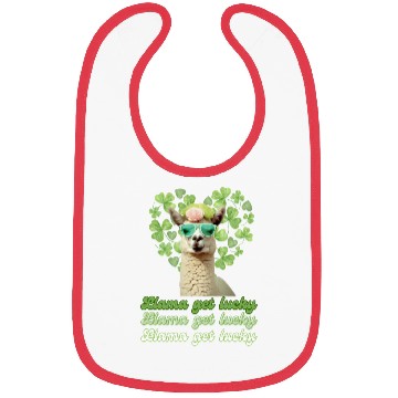 Discover Llama Get Lucky | St. Patricks Day Edition Bibs