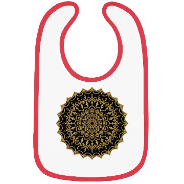 Discover mandala design simple Bibs