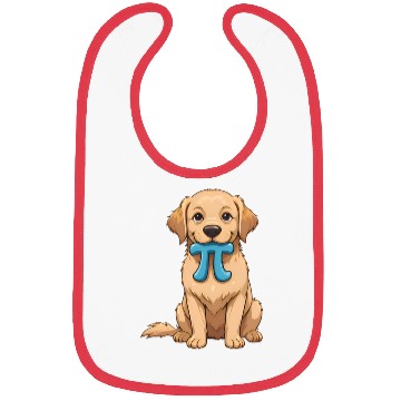 Discover Pi Day Dog With Pi Symbol Math Nerd Bibs