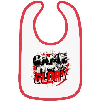 Discover Game Day Glory Intense Bold Sports Design Bibs