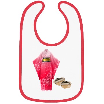 Discover Elegant Japanese Kimono Bibs