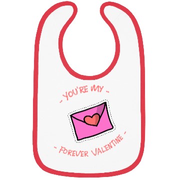 Discover You re My Forever Valentine Letter Bibs