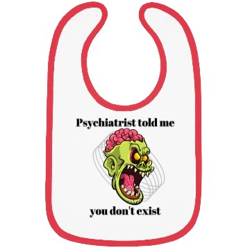 Discover Zombie Brain Psychiatrists Bibs