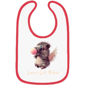 Discover Love’s Little Rebel | Cool Lil’ Hedgehog Bibs