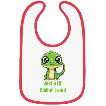 Discover Just a Lil' Chillin’ Lizard Bibs