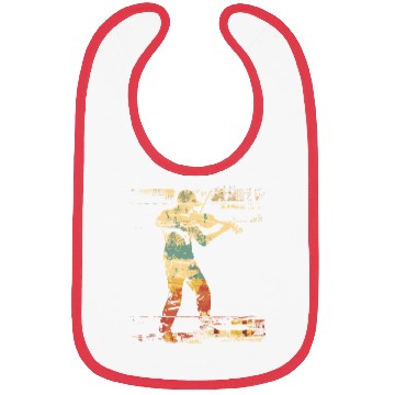 Discover Violin Comic Style Bibs