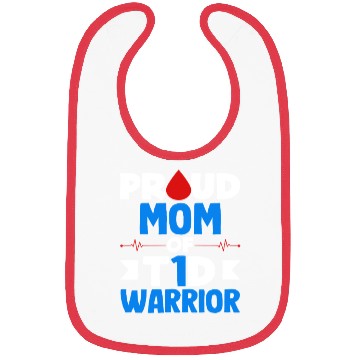 Discover Proud Mom Of T1D Warrior Diabetes Type 1 Awareness Bibs