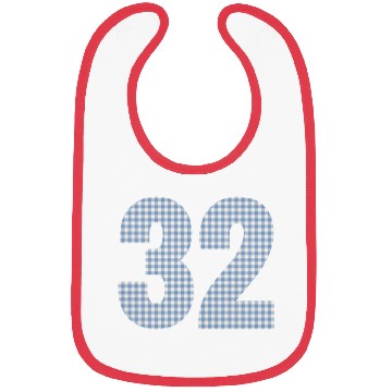 Discover ️ Oversized Gingham 32 ️ Bibs