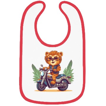 Discover Lion Cub Bibs