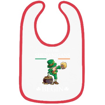 Discover Let The Shenanigans Begin Clovers St Patrick's Day Bibs