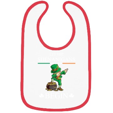 Discover Let The Shenanigans Begin Clovers St Patrick's Day Bibs