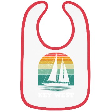 Discover KEY-WEST FLORIDA Sailing Sunshine-State West Keys Bibs
