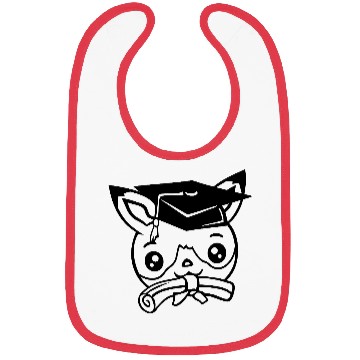 Discover Fox High School Diploma Certificates College Hat Bibs