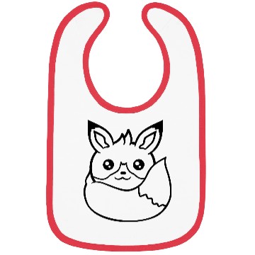 Discover Red Fox Forest Animal Cunning Smart Cute Wild Dog Bibs