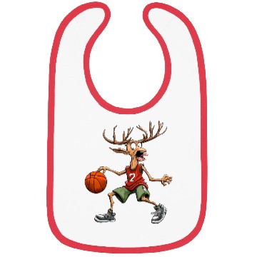 Discover Basketball player deer Bibs