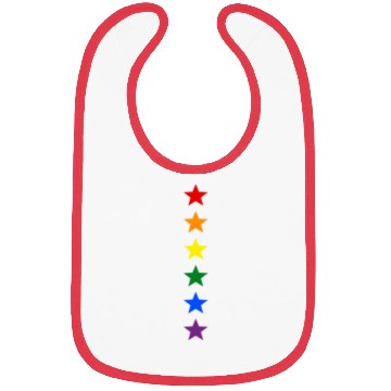 Discover Pride Stars Bibs