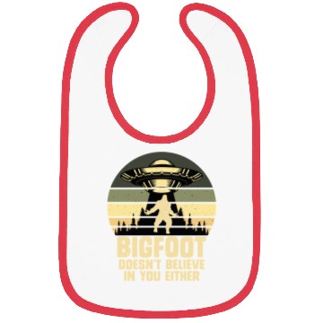 Discover UFO-Bigfoot Yeti Sasquatch Bibs