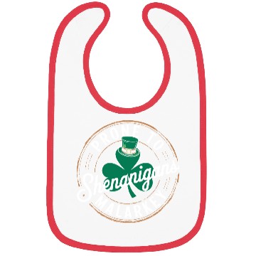 Discover Prone To Shenanigans & Malarkey St Patrick's Day Bibs