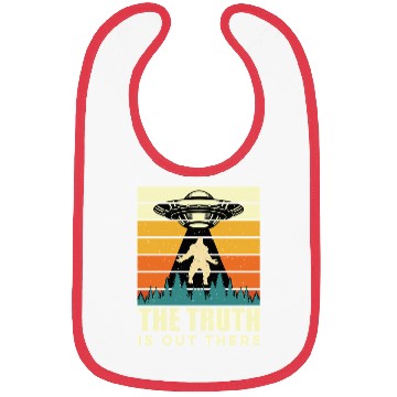 Discover UFO-Bigfoot Yeti Sasquatch Bibs