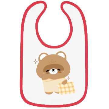 Discover Sleepy Beaver Bibs