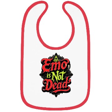 Discover Emo is not Dead Bibs