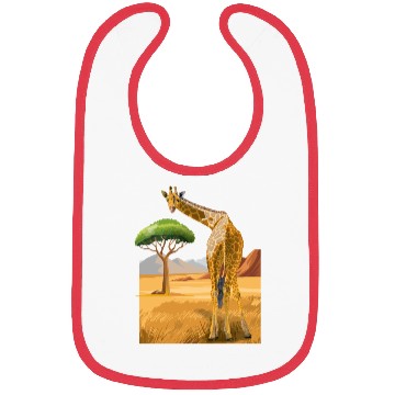 Discover Giraffe looks friendly Bibs