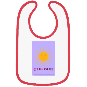 Discover The Sun, Aesthetic Tarot Cards Bibs