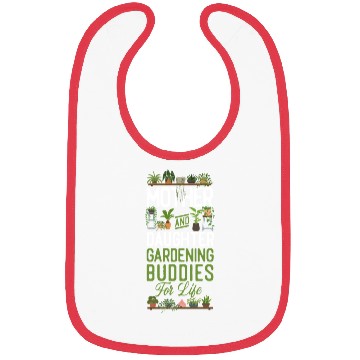Discover Plant Lover Gardening Mom Daughter Bibs