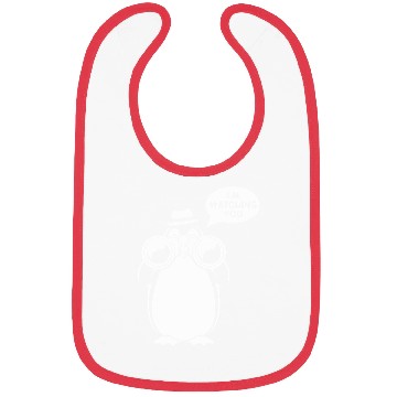 Discover Sarcasm Penguin I'm Watching You Humor Bibs