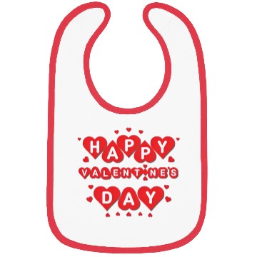 Discover Happy Valentine's Day. Bibs