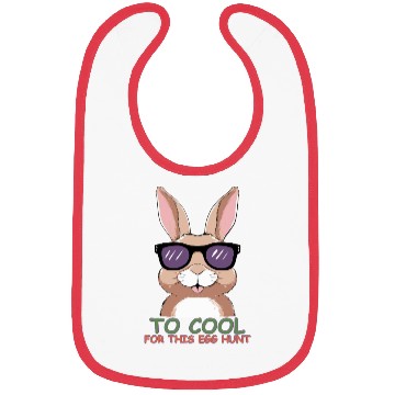 Discover Too Cool for This Egg Hunt Bibs
