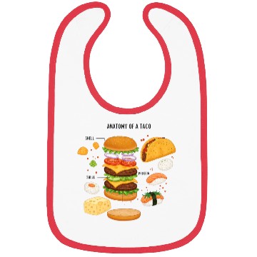 Discover Anatomy of a Taco Deconstructed Delight Bibs