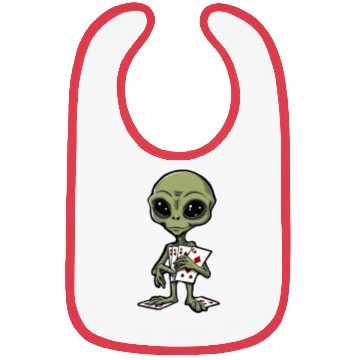 Discover Alien Cards 1 Bibs
