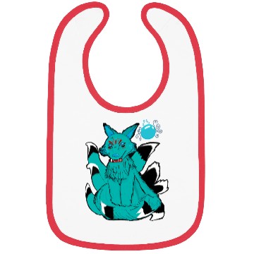 Discover Kyūbi no kitsune or Nine Tailed Fox Bibs